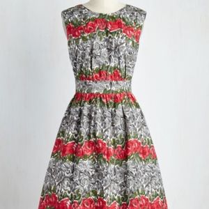 Emily and Fin Modcloth Roses dress